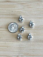 Silver Star Shell Fish SP Charm ea