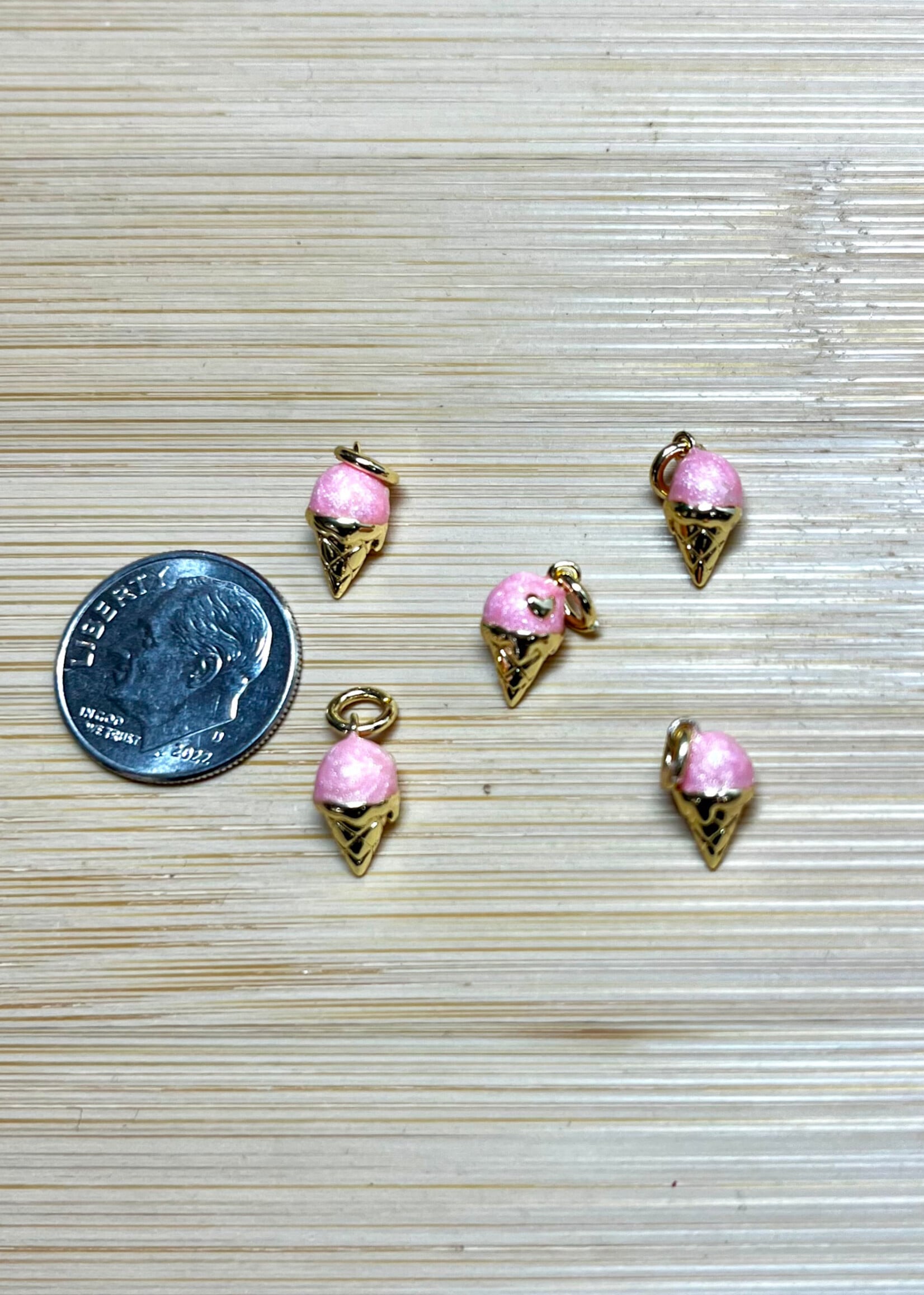 Enamel Ice Cream Charm ea