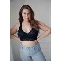 Never Say Never Curvy Racie Racerback Bralette