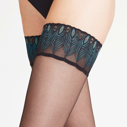 Lunelle 8 Peacock Feather Stay-Up 