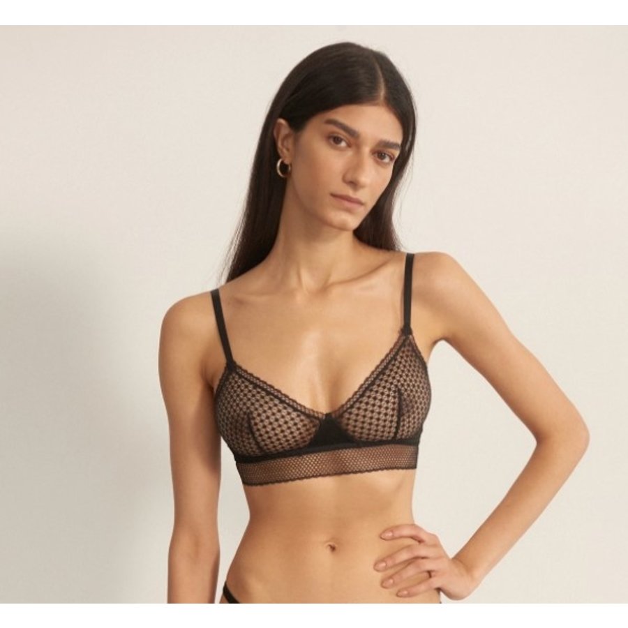Bella With Silk Soft Triangle Bra