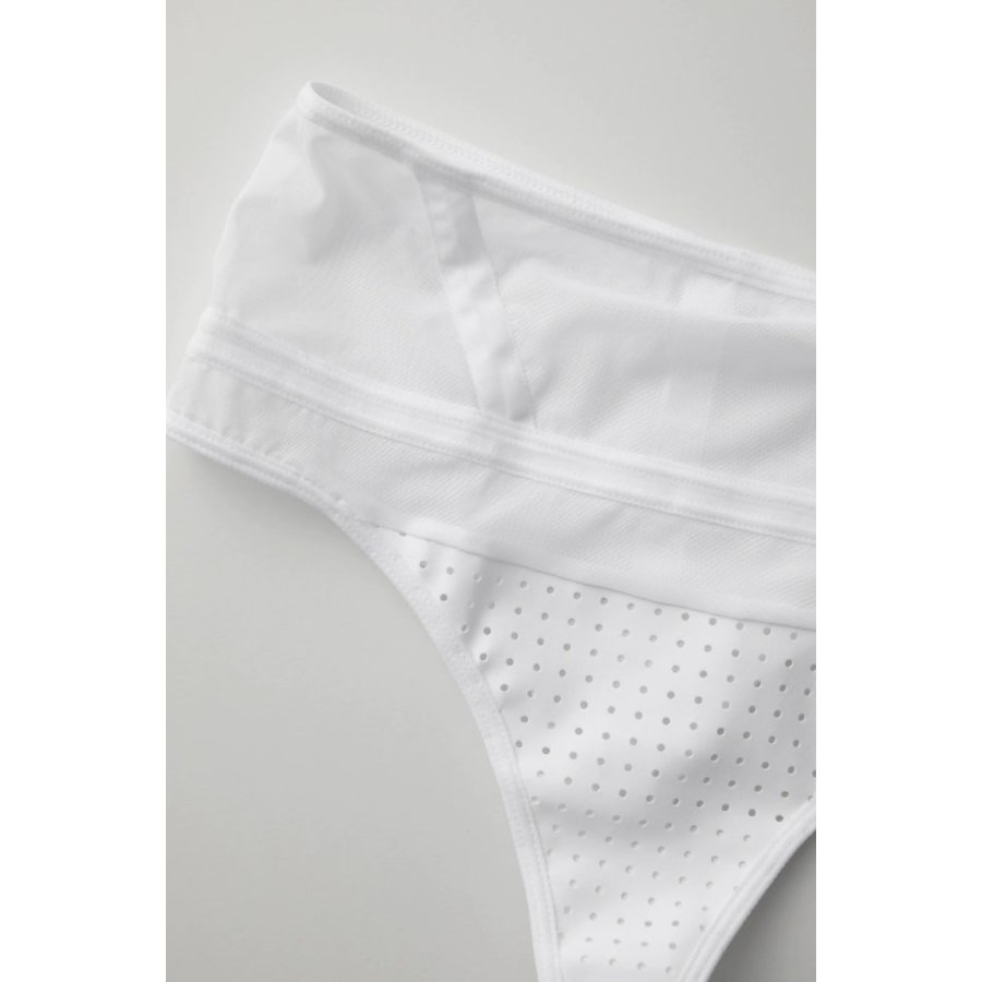 Perforation Couture High Waist Thong
