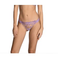 Colette Embroidered Tulle Thong
