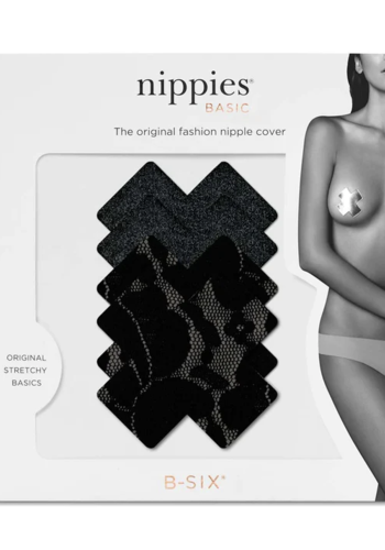 Satin & Lace Basic Cross Pasties 