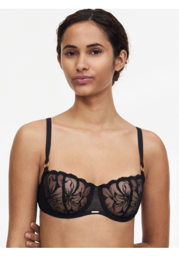 Fleurs Lace Unlined Demi Bra 