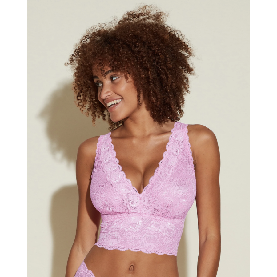 Never Say Never Curvy Plungie Longline Bralette