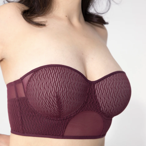 Tech Compose Strapless Bustier Bra 