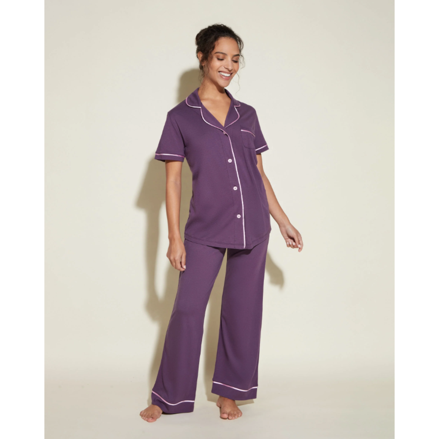 Bella Short Sleeve Top & Pant PJ Set