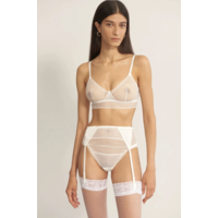 Bella With Silk Garter Belt