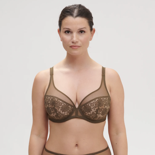 Amazone Plunging Underwired Bra 