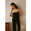 Pointelle Strapless Top