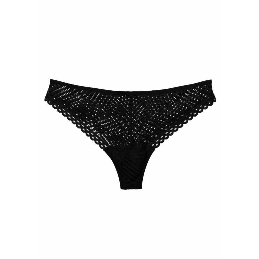 Tressage Graphic Thong