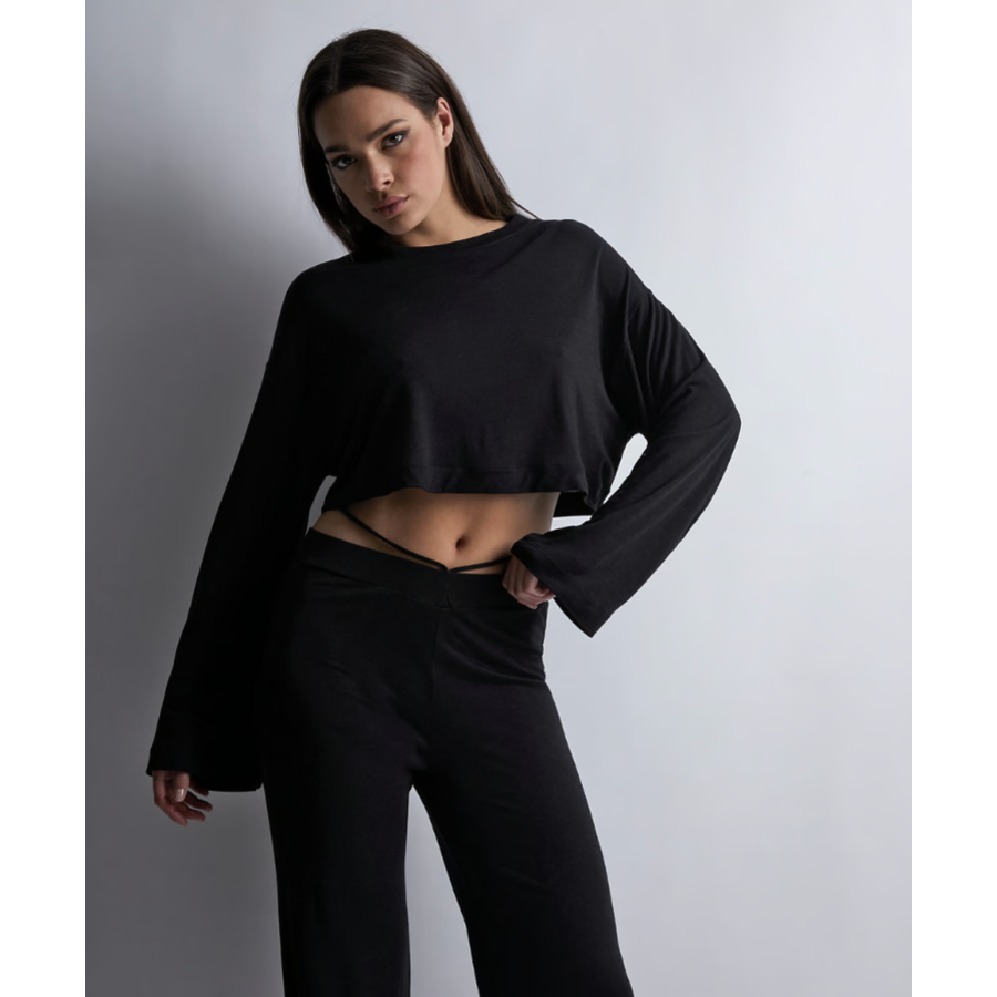 Night Crush Cropped Pullover