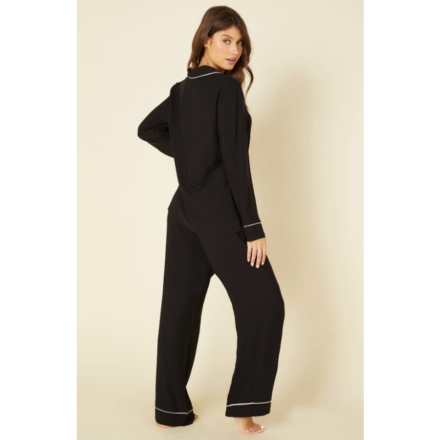 Bella Long Sleeve Top & Pant PJ Set