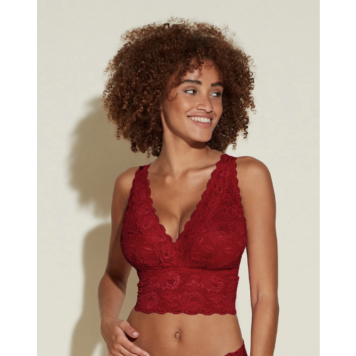 Never Say Never Curvy Plungie Longline Bralette 