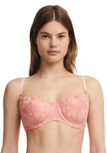 Fleurs Lace Unlined Demi Bra 