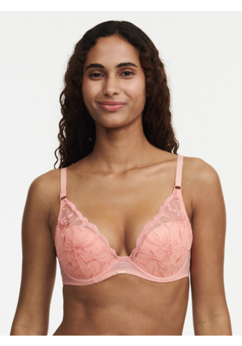 Mint Fleurs Plunge T-Shirt Bra