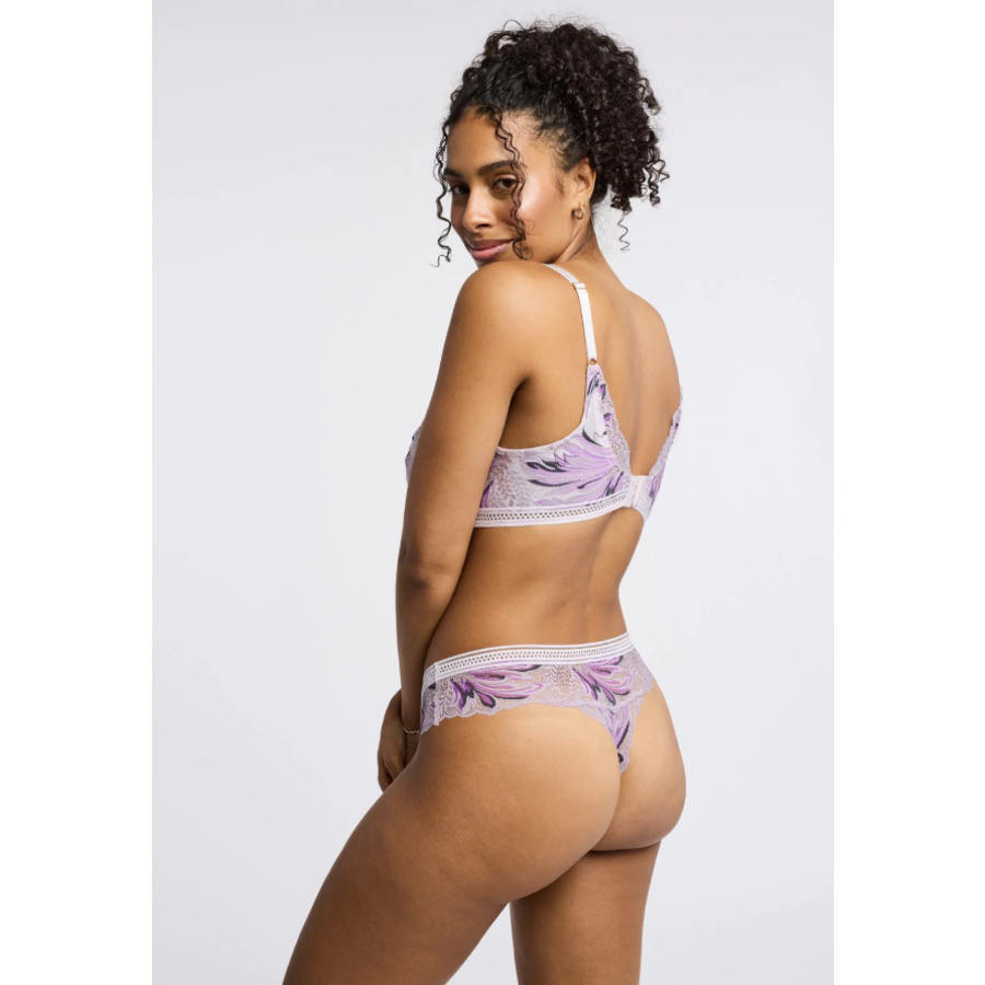 Lavender Fields Lace Thong