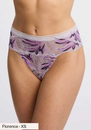 Lavender Fields Lace Thong 