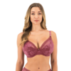 Fusion Lace Underwire Padded Plunge Bra