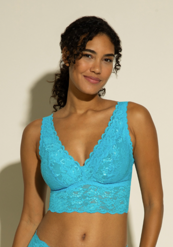 Never Say Never Plungie Longline Bralette 