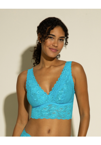 Never Say Never Plungie Longline Bralette 