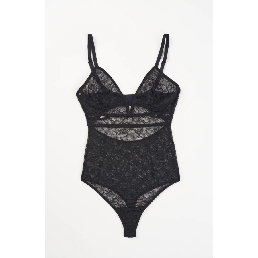 Marie Soft Plunge V-Wire Bodysuit