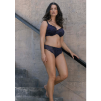 Fusion Lace Underwire Padded Plunge Bra