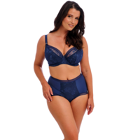Fusion Lace Underwire Padded Plunge Bra