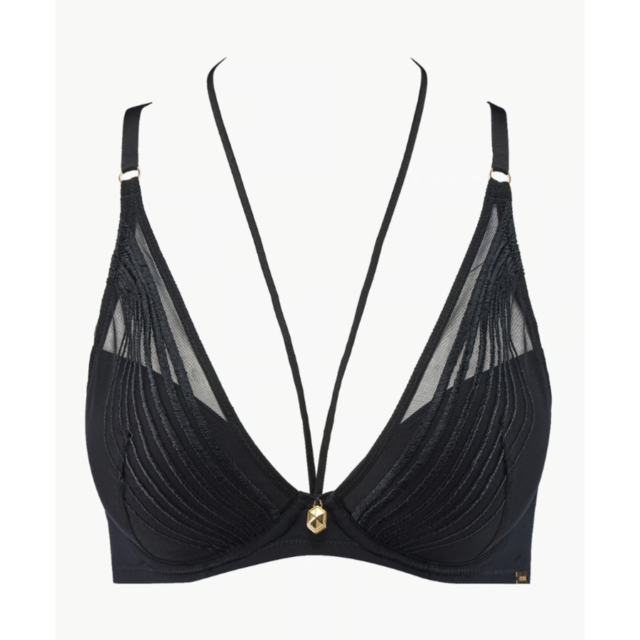 Sumptuous Waves Shoulder Plunge Bra