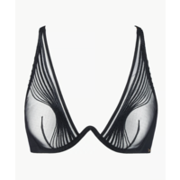 Sumptuous Waves Single-Wire Triangle Bra