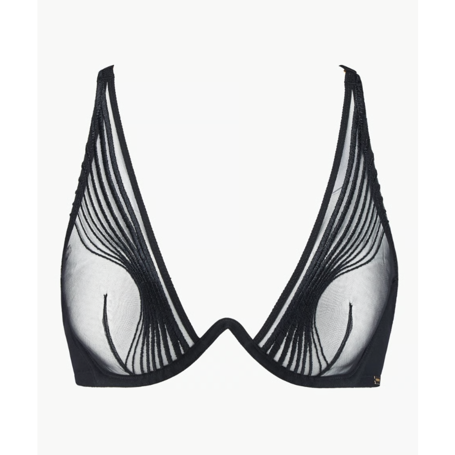 Sumptuous Waves Single-Wire Triangle Bra