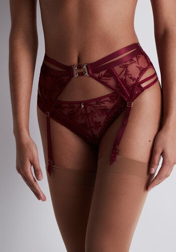Magnetic Spell Suspender Belt With Harness 