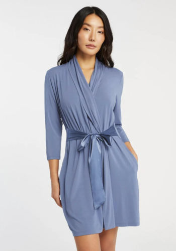 Iconic Robe with Silk Ties 