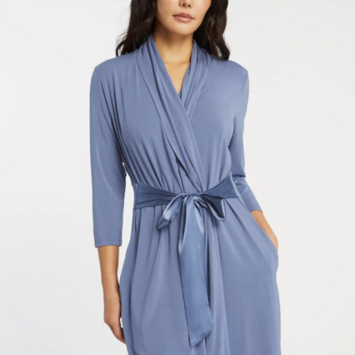 Iconic Robe with Silk Ties 