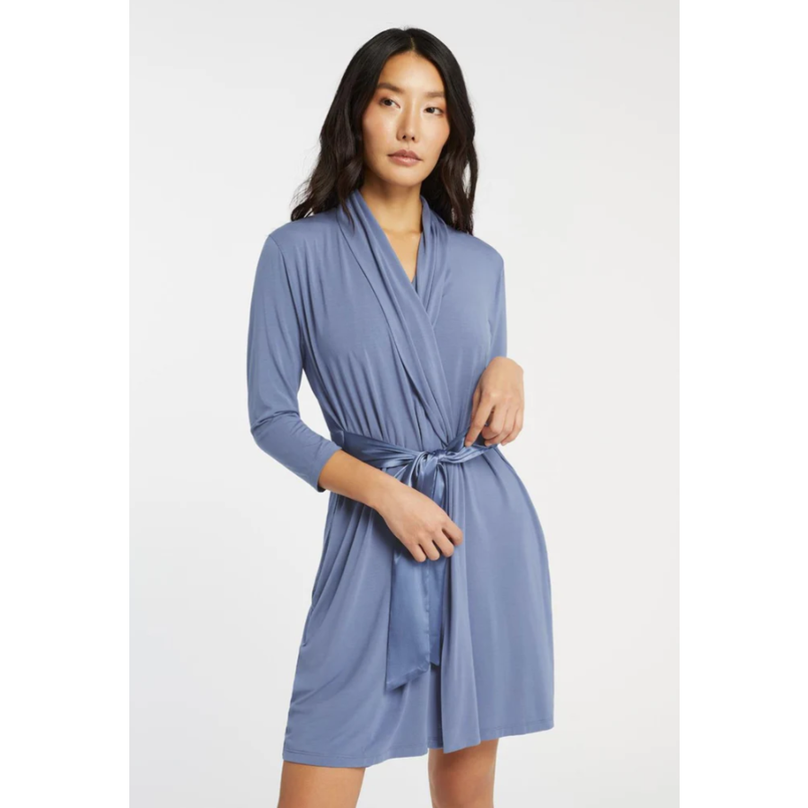 Iconic Robe with Silk Ties