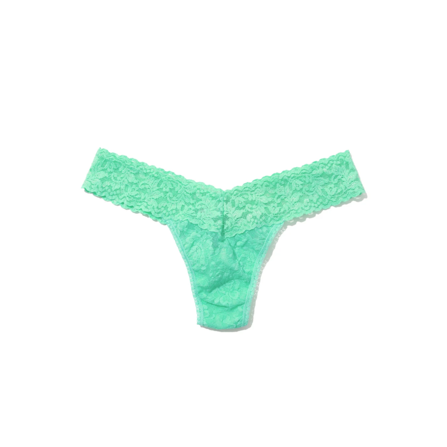 Signature Lace Low Rise Thong