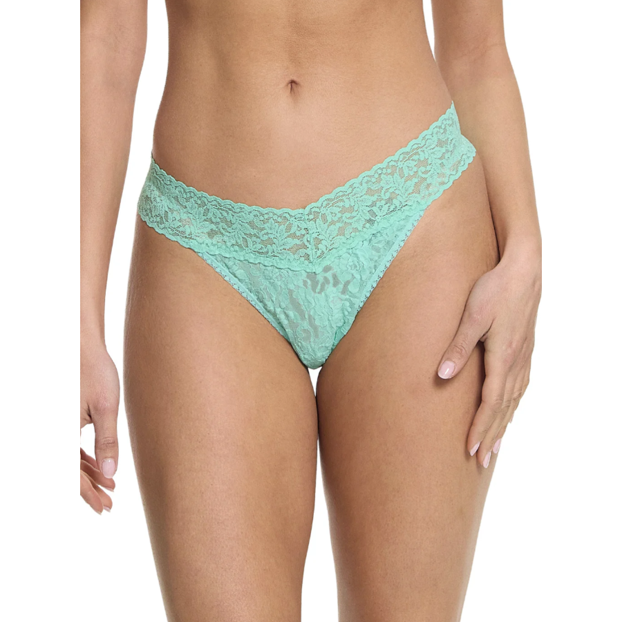 Signature Lace Original Rise Thong