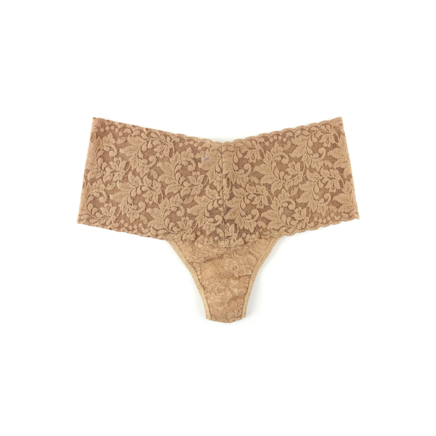 Signature Lace Retro Thong