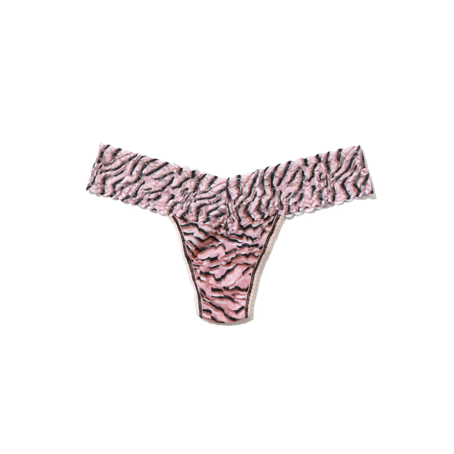Signature Lace Low Rise Thong