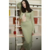 Ribbon Knit Pencil Skirt