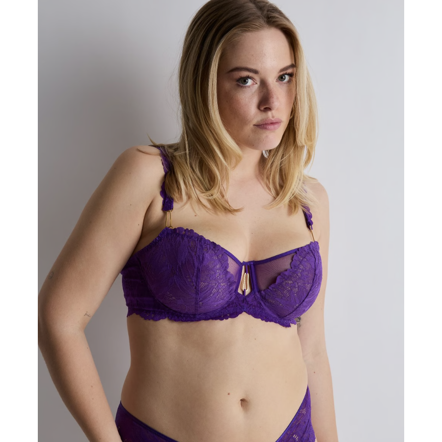 Flowermania Half Cup Bra