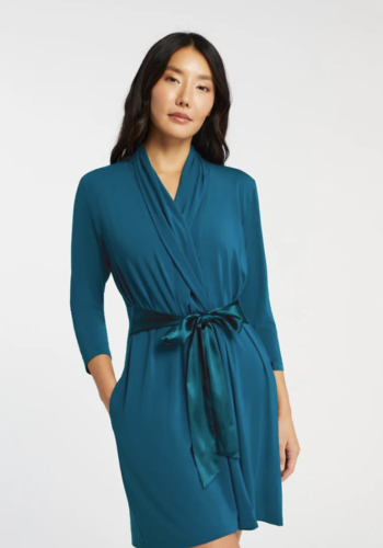 Iconic Robe with Silk Ties 