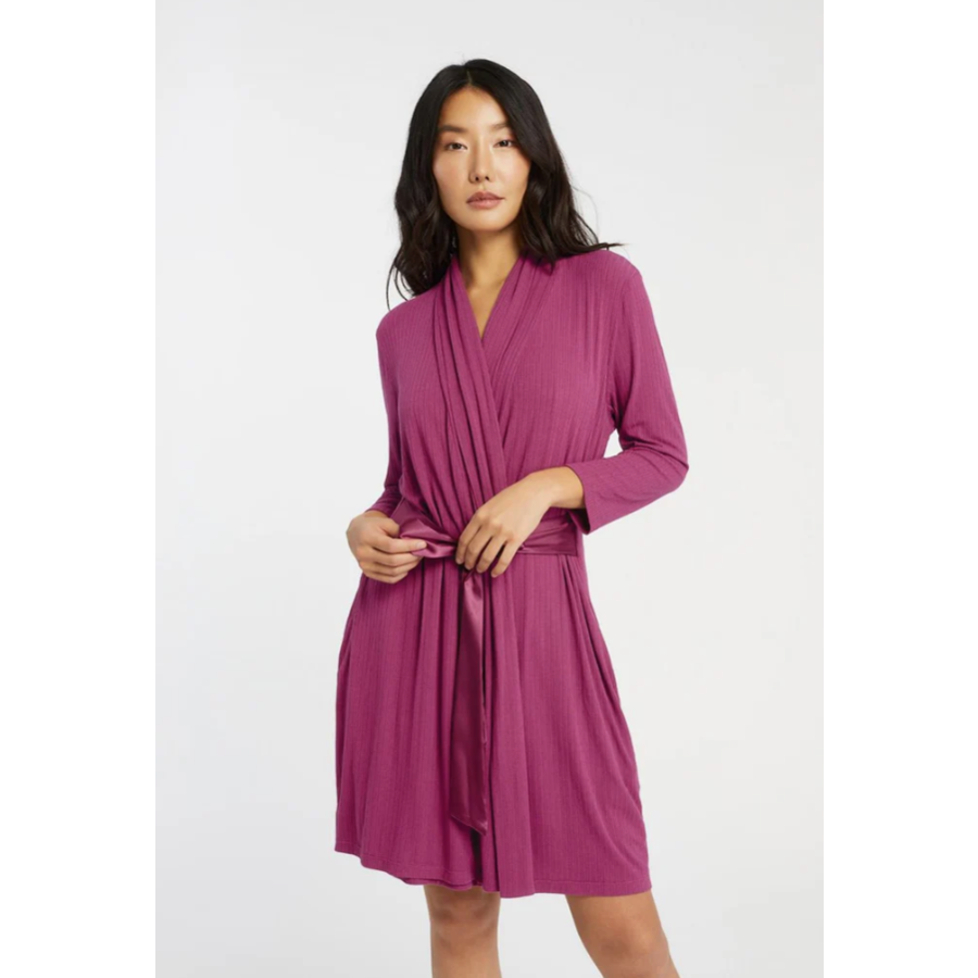 Iconic Robe with Silk Ties