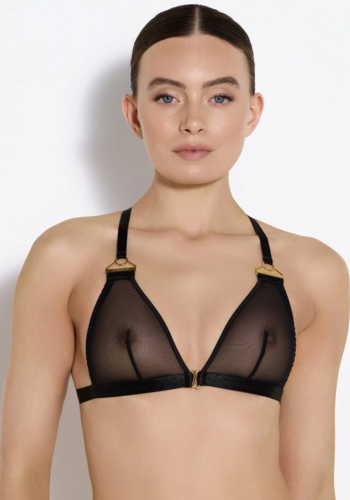 Signature Mesh Triangle Bra 