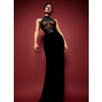 Signature Mesh High Neck Bodysuit