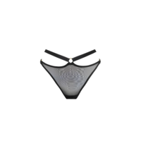 Signature Mesh Harness Thong