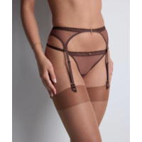 Sheer Emotion Suspender Belt
