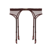 Sheer Emotion Suspender Belt