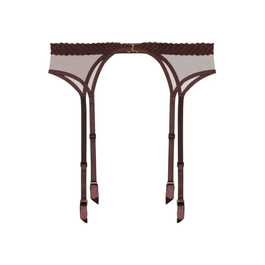 Sheer Emotion Suspender Belt